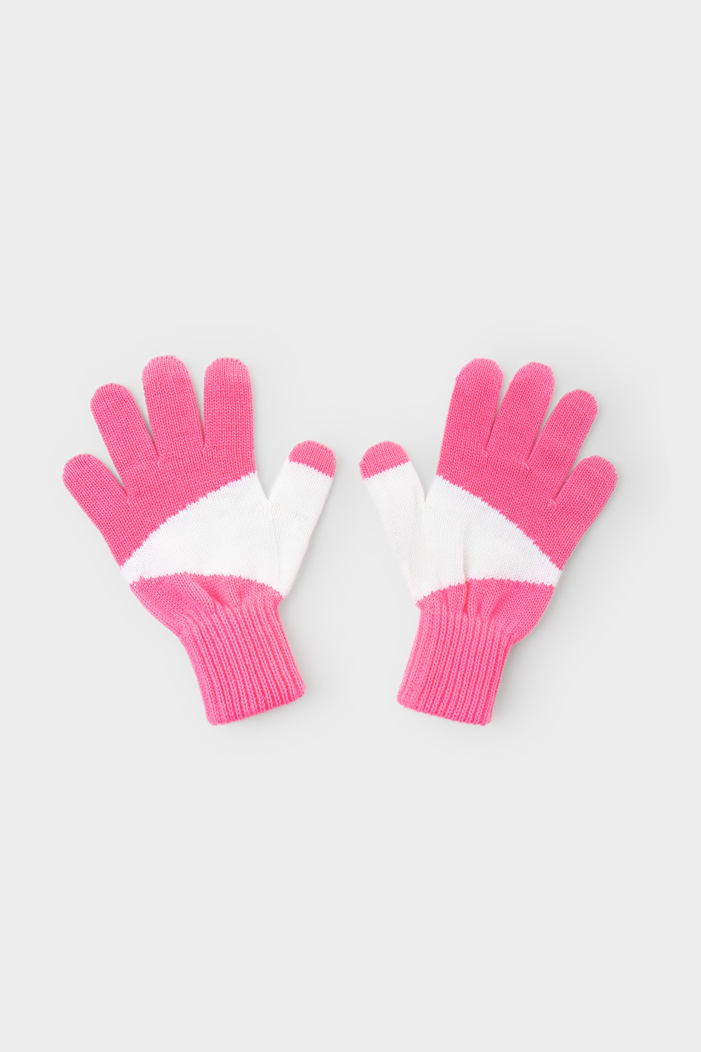 Перчатки для девочки, артикул: КВ 10014, цвет: розовый, фото 2