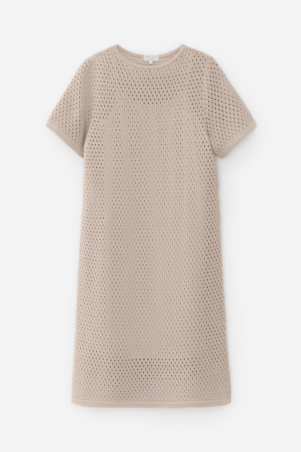 Платья женские для мам, артикул: ЕВ 527, цвет: бежевый, фото 2