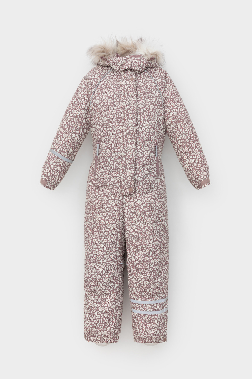 Комбинезоны утепленные для девочки, артикул: ВК 60098/н/3 ГР, цвет: розовый, фото 2