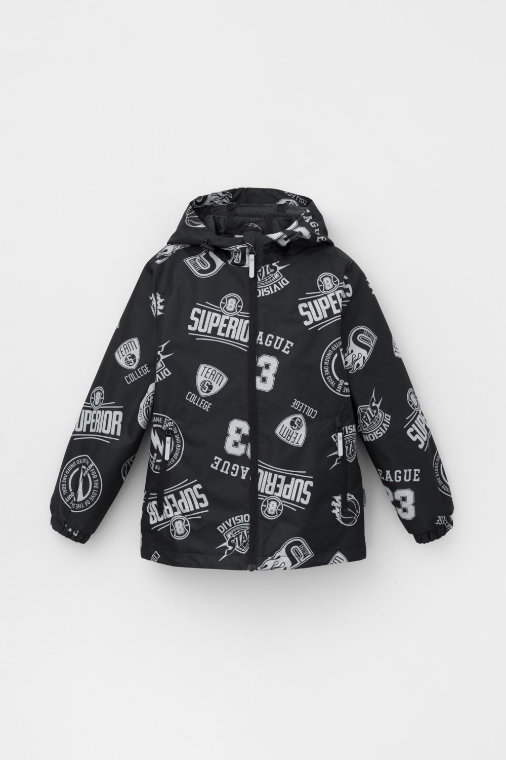 Куртки для мальчика, артикул: ВК 30141/н/2 ГР, цвет: черный3, фото 2