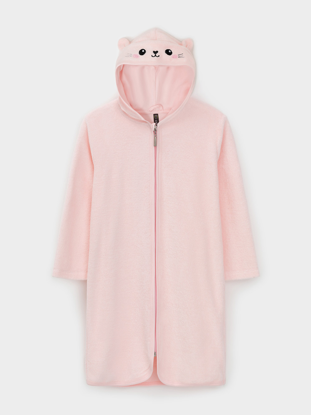 Халат для девочки, артикул: К 5801, цвет: розовый, фото 2