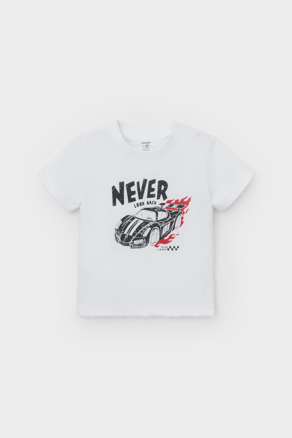 Футболка для мальчика, артикул: КР 302719, цвет: белый, фото 2