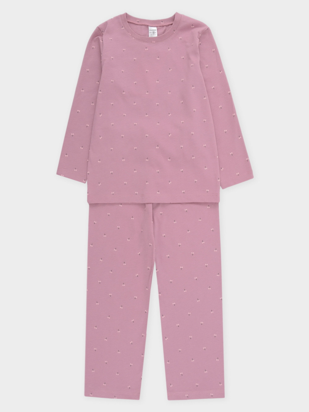 Пижама для девочки, артикул: К 1622, цвет: розовый, фото 2