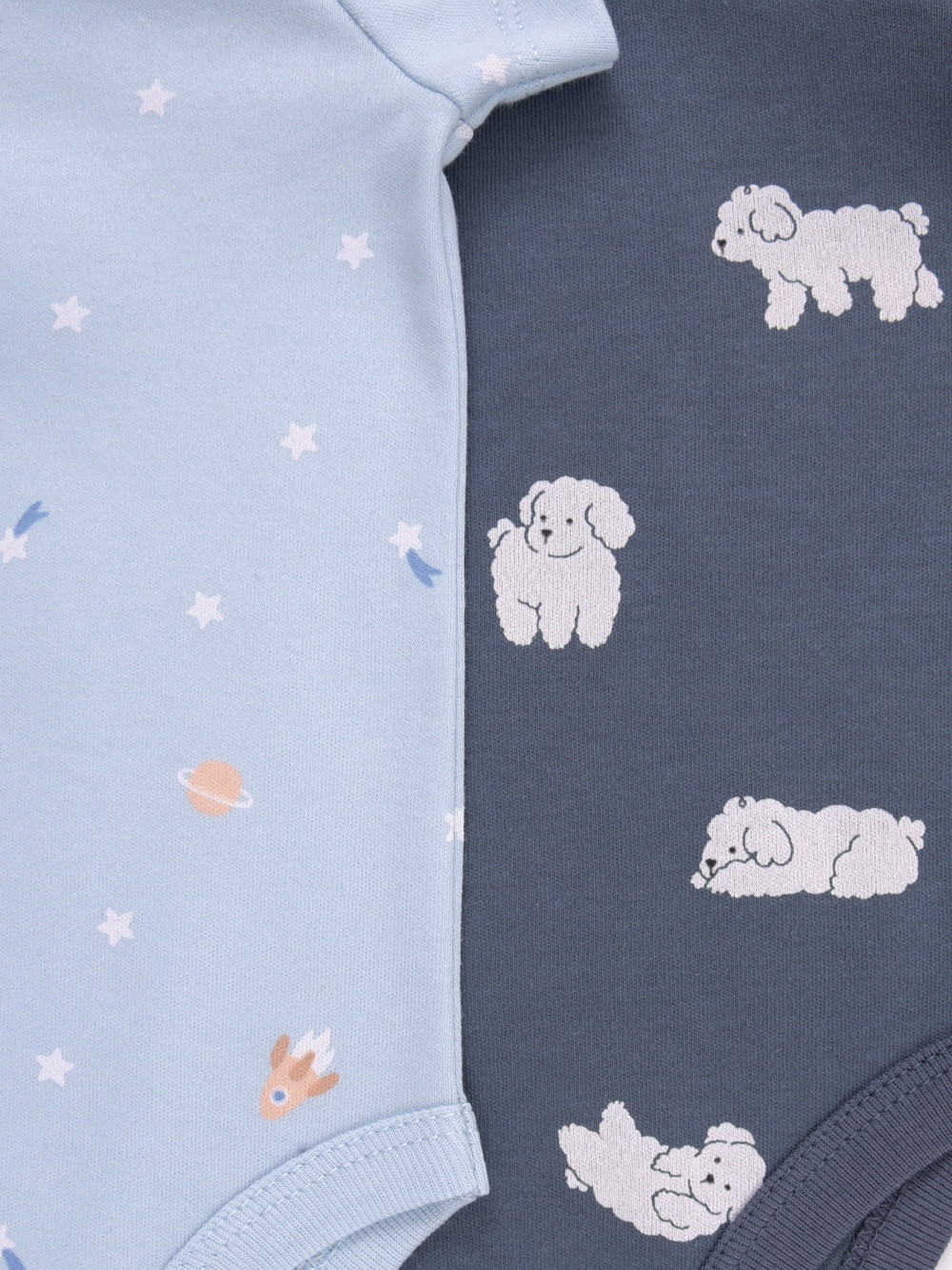 Боди для новорожденных, артикул: К 6073-2уп, цвет: голубой, фото 2