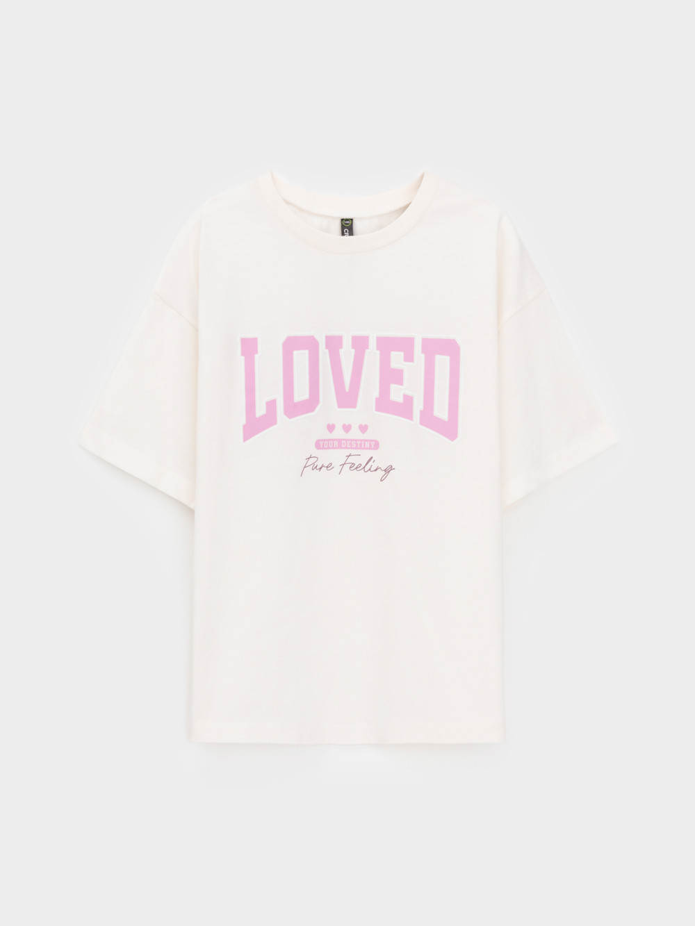 Футболка для девочки, артикул: КР 302838, цвет: светло-розовый, фото 2