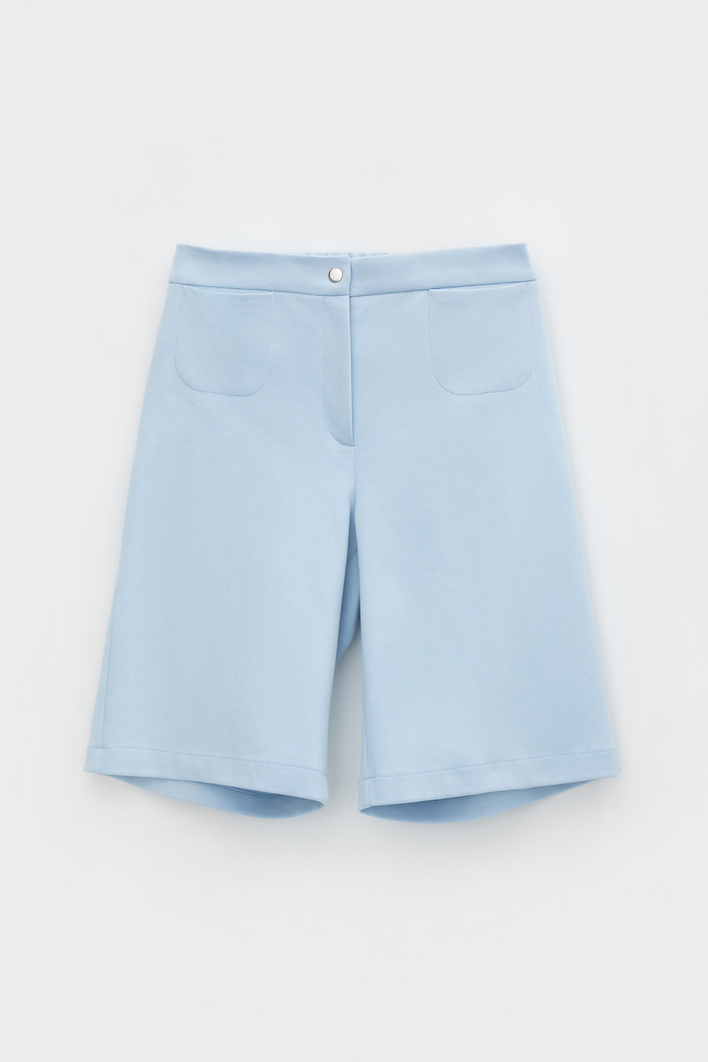 Шорты женские для мам, артикул: ЕВТ 4102, цвет: голубой, фото 2