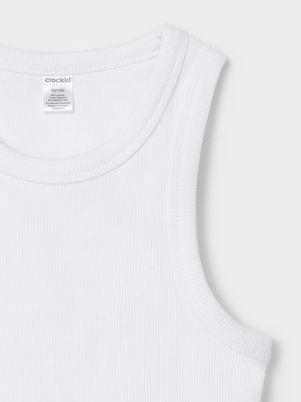 Майки для девочки, артикул: МП 303053, цвет: белый, фото 2