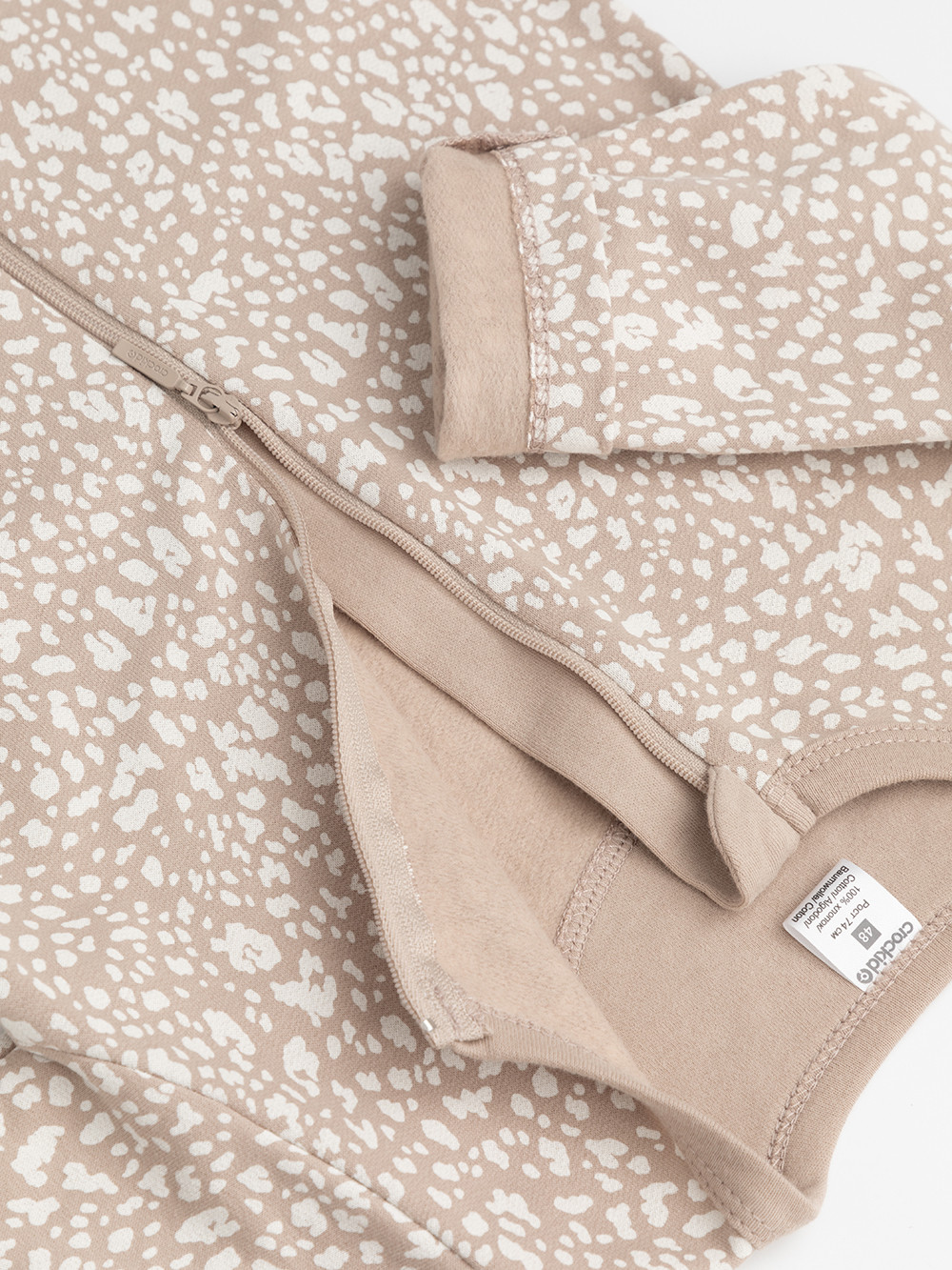 Комбинезон для новорожденных, артикул: К 6192, цвет: бежевый, фото 2