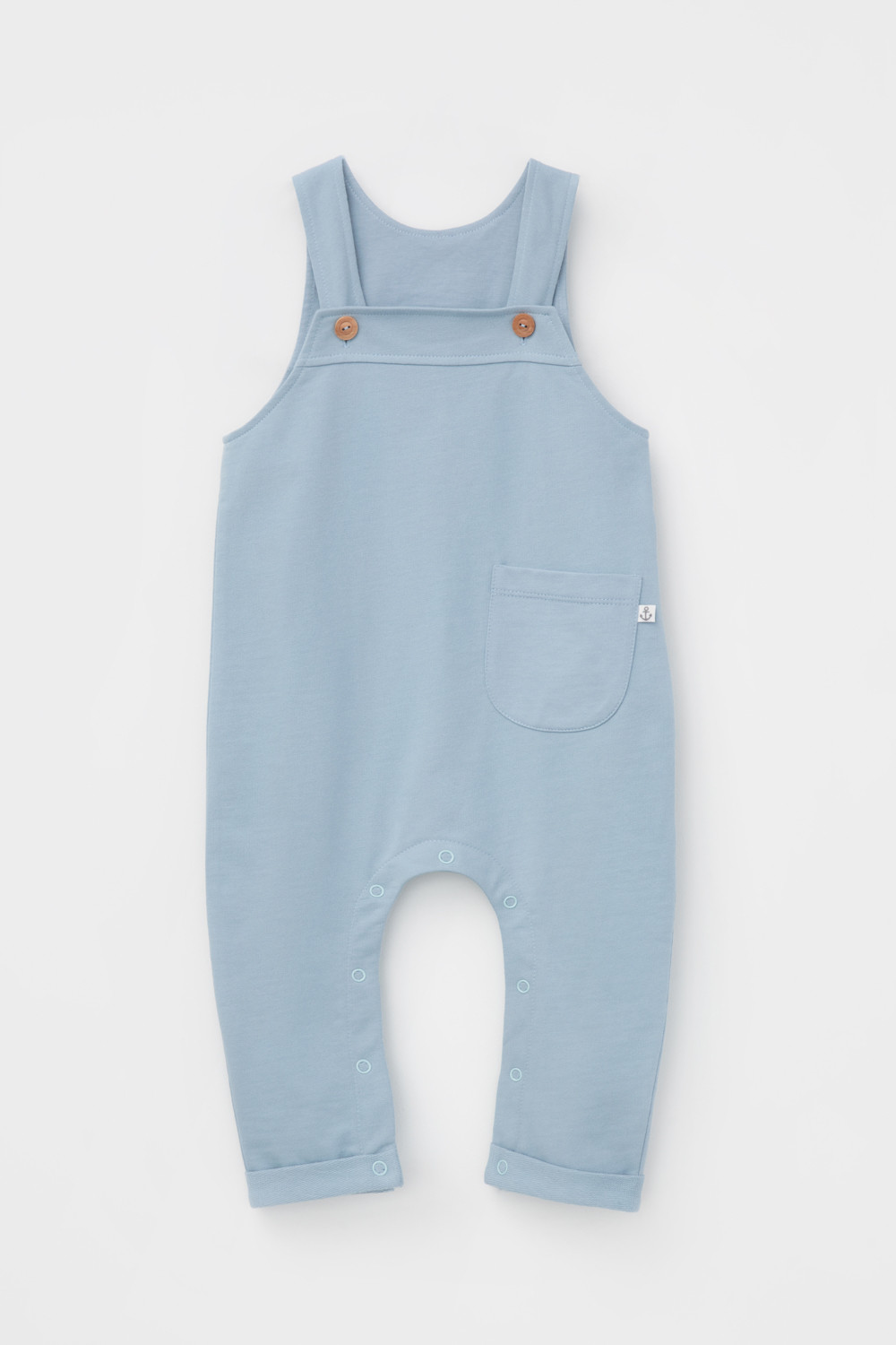 Полукомбинезон для мальчика, артикул: КР 6466, цвет: синий, фото 2