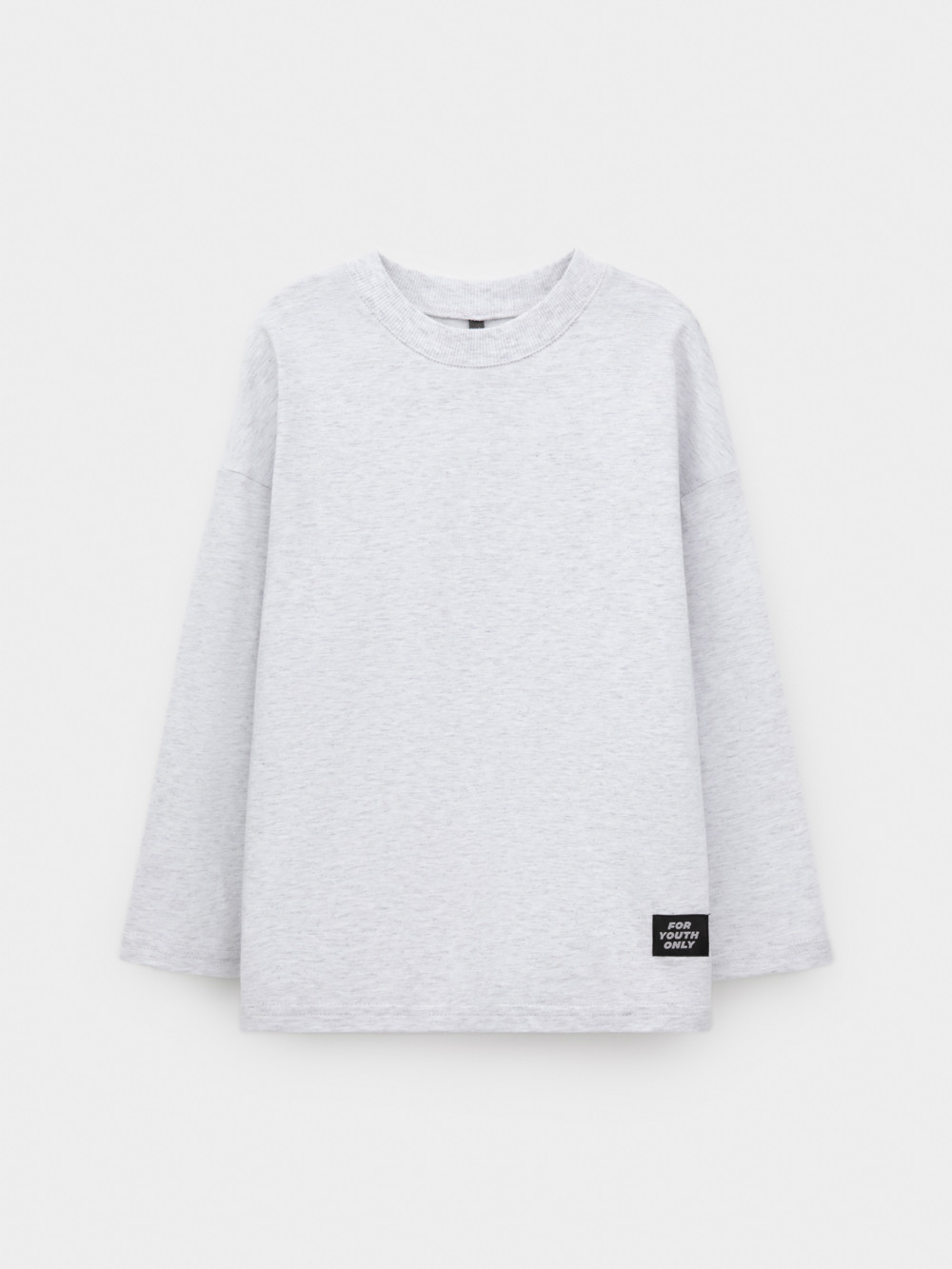 Лонгсливы для мальчика, артикул: МП 302894, цвет: серый, фото 2