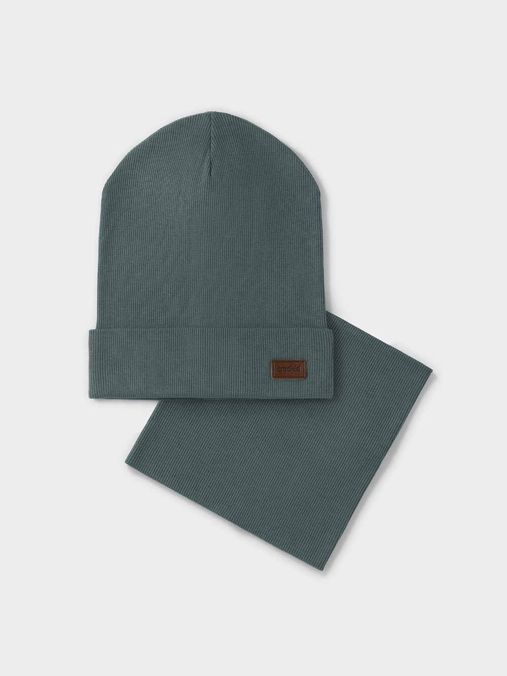 Шапка для мальчика, артикул: К 8149, цвет: зеленый, фото 2