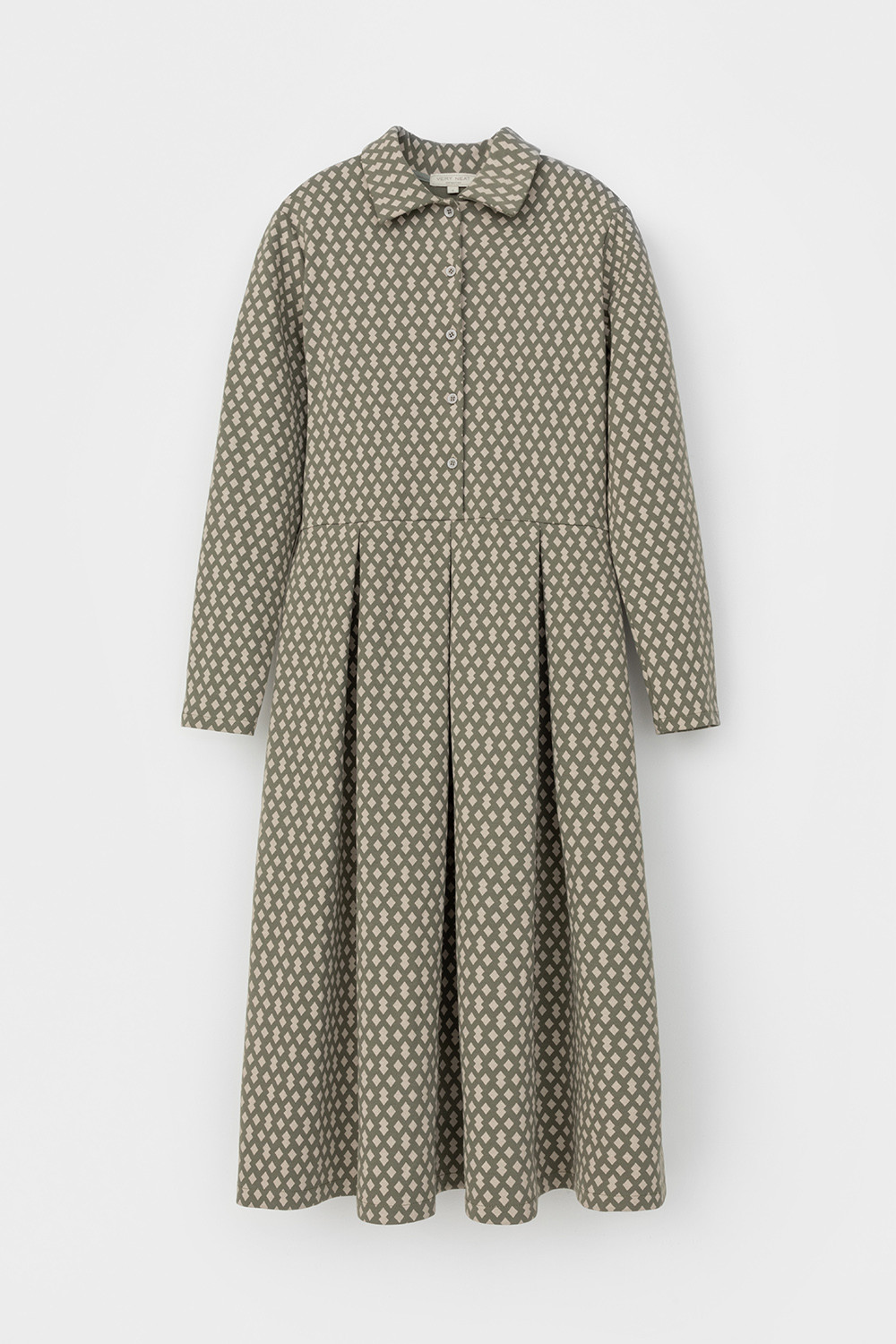 Платья женские для мам, артикул: ЕВТ 5055, цвет: зеленый, фото 2