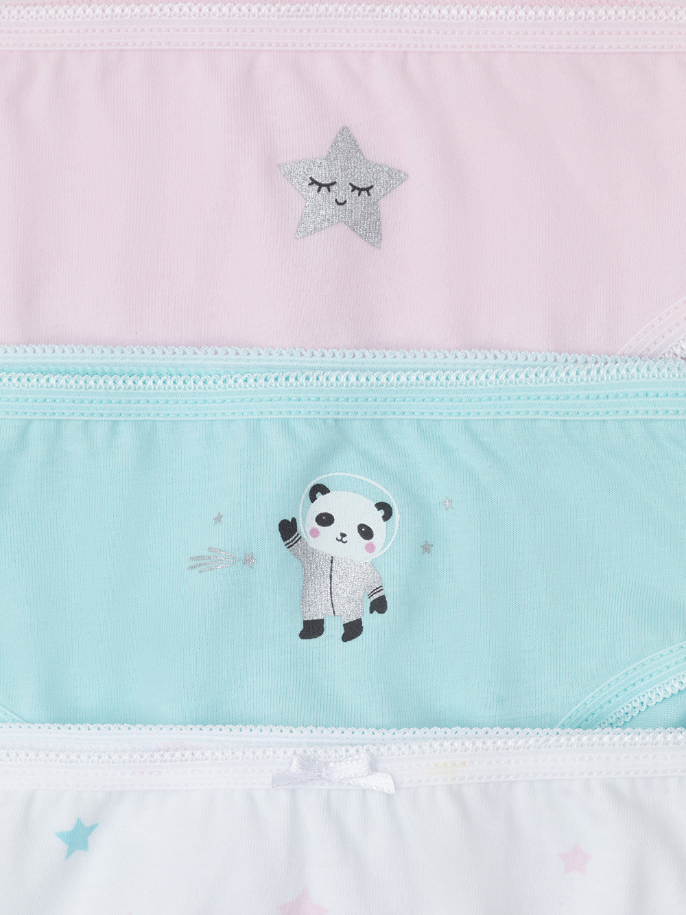 Трусы для девочки, артикул: К 1931-3уп, цвет: минт, фото 2