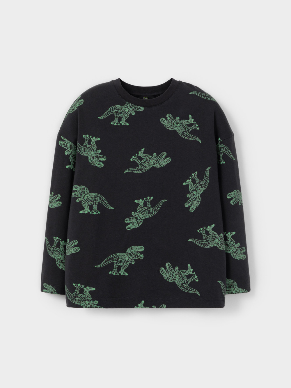 Лонгсливы для мальчика, артикул: КР 302273, цвет: темно-серый, фото 2