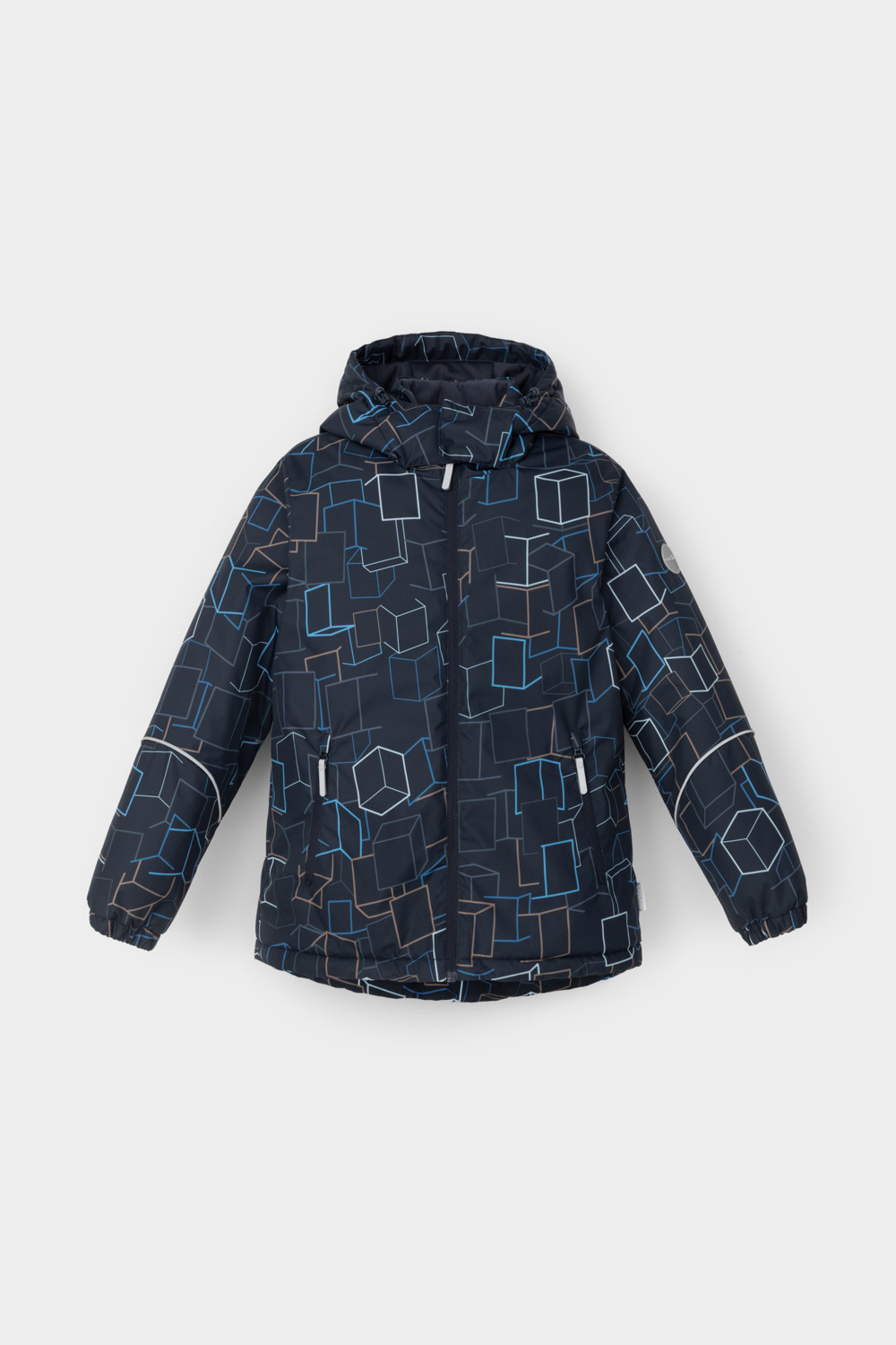 Куртки для мальчика, артикул: ВК 36089/н/3 ГР ( 92-122), цвет: темно-синий, фото 2