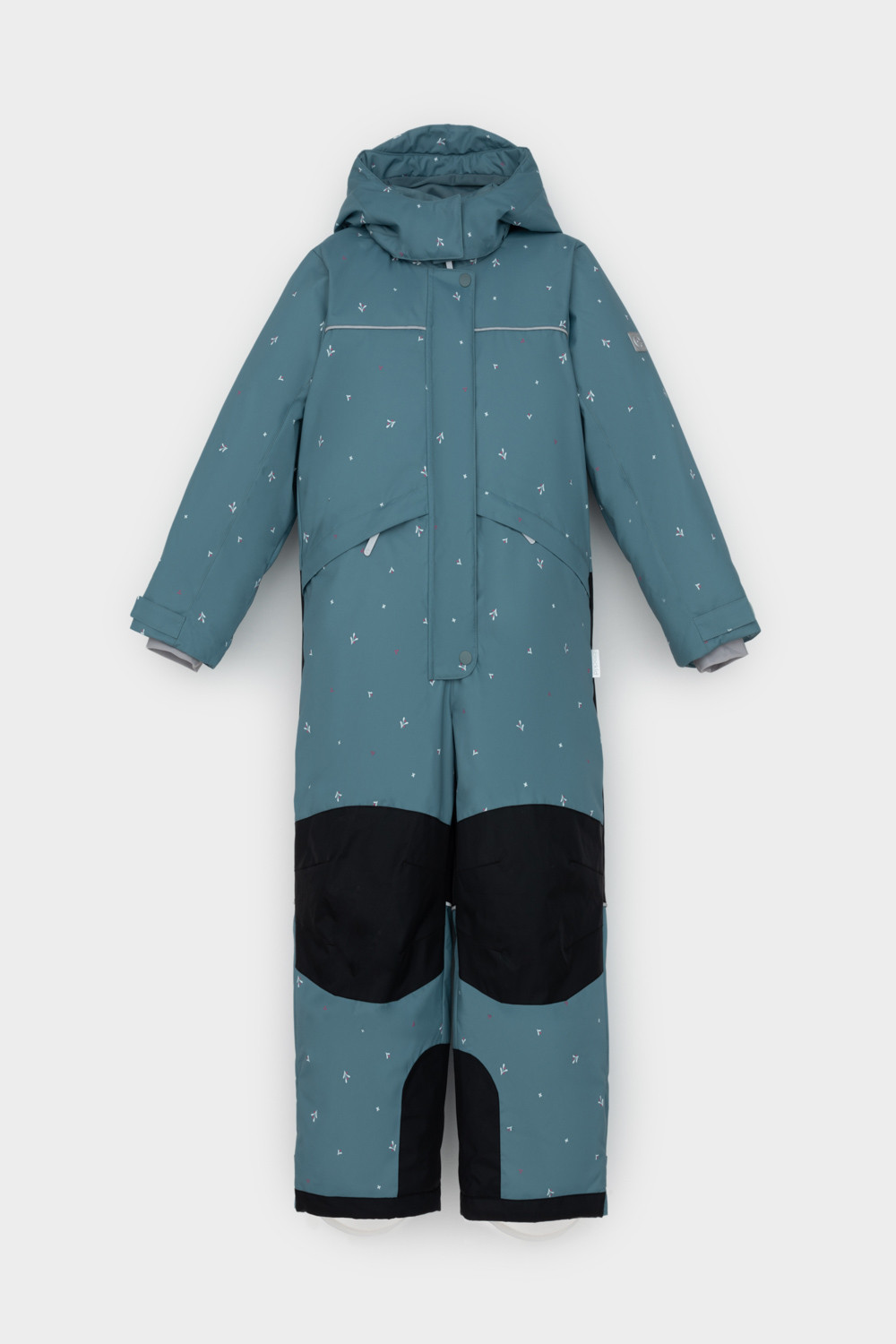 Комбинезоны утепленные для девочки, артикул: ВК 60123/н/1 ГР (92-122), цвет: зеленый, фото 2