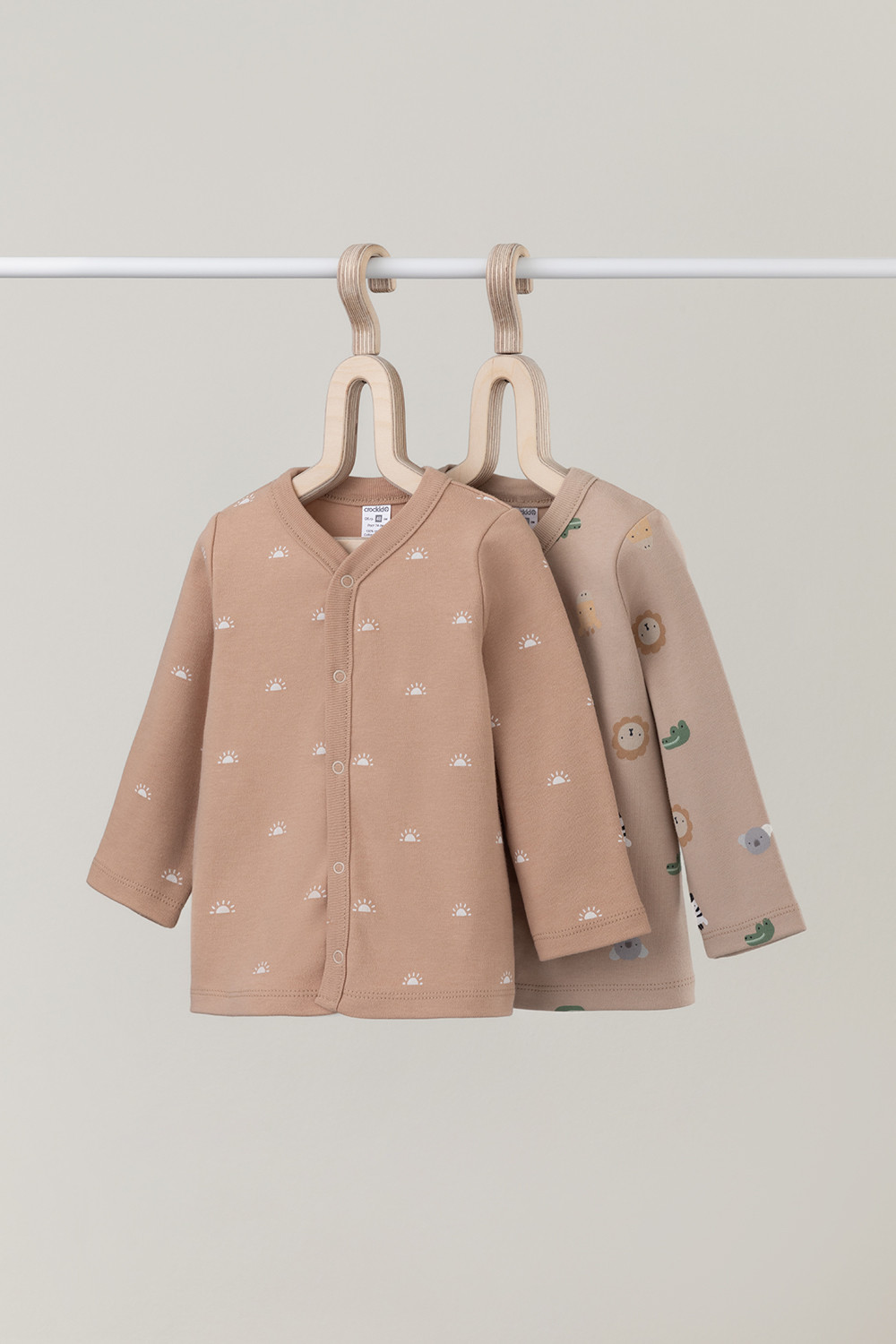 Кофточка для новорожденных, артикул: К 300450-2уп, цвет: бежевый, фото 2