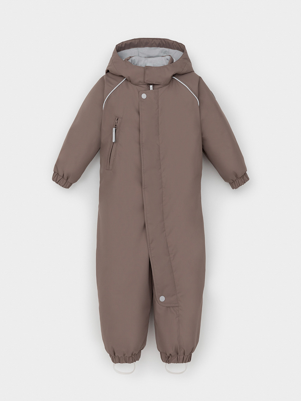 Комбинезоны утепленные для мальчика, артикул: ВК 60108/3 УЗГ, цвет: кофейный, фото 2