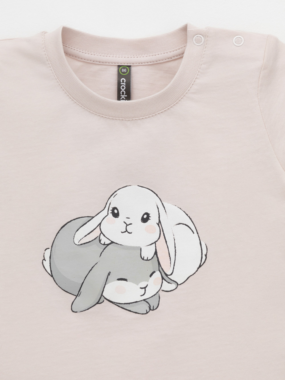 Футболка для девочки, артикул: КР 302860, цвет: бежевый, фото 2