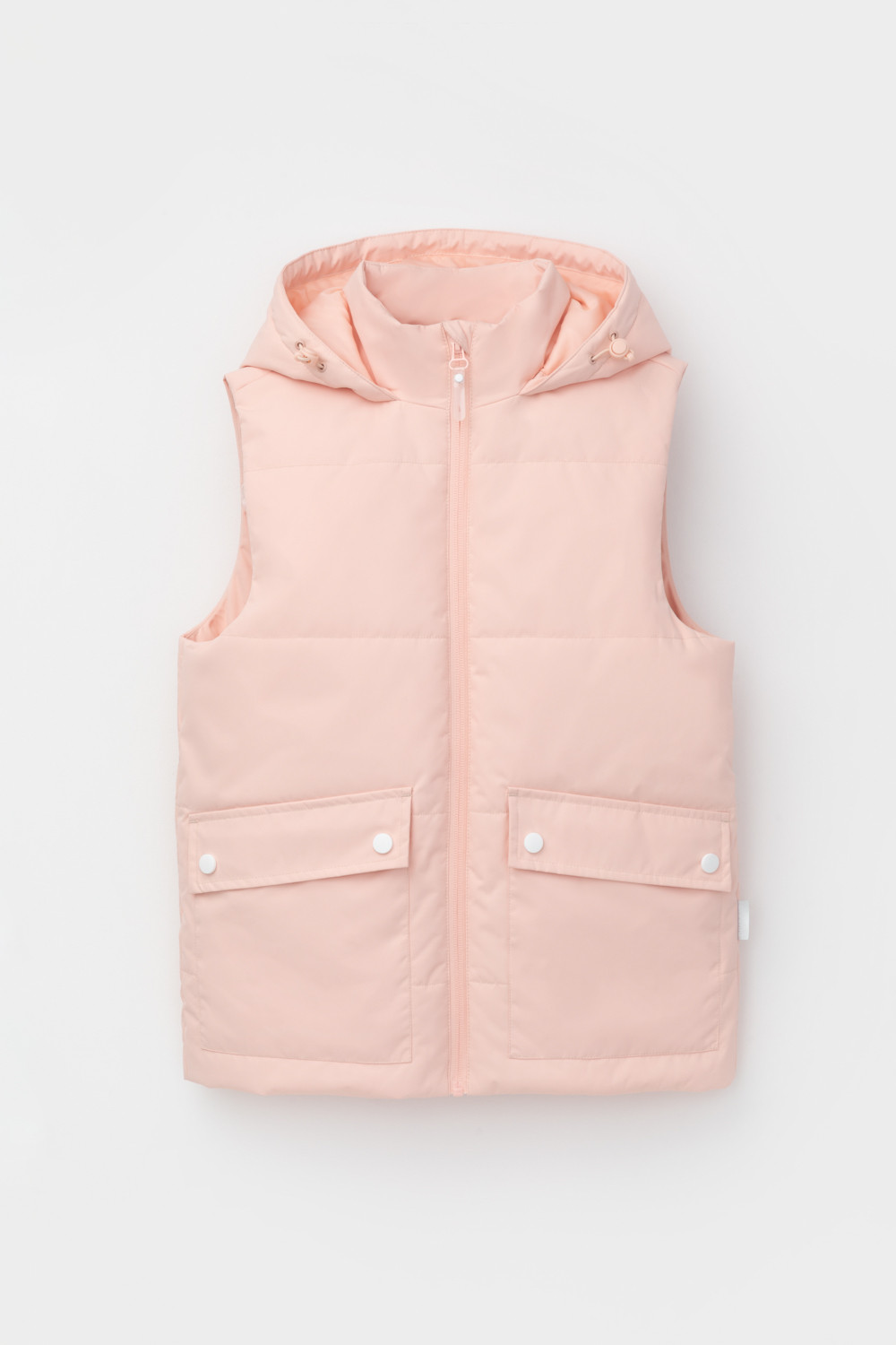 Жилет для девочки, артикул: ВК 35011/7 ГР, цвет: розовый, фото 2