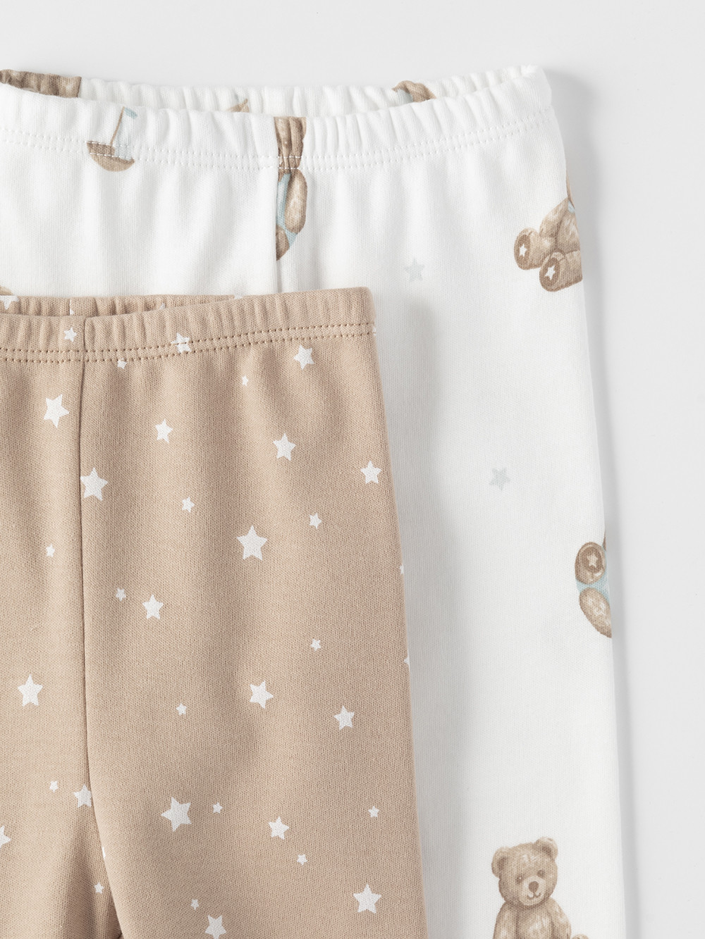 Брюки для новорожденных, артикул: К 400785-2уп, цвет: бежевый, фото 2
