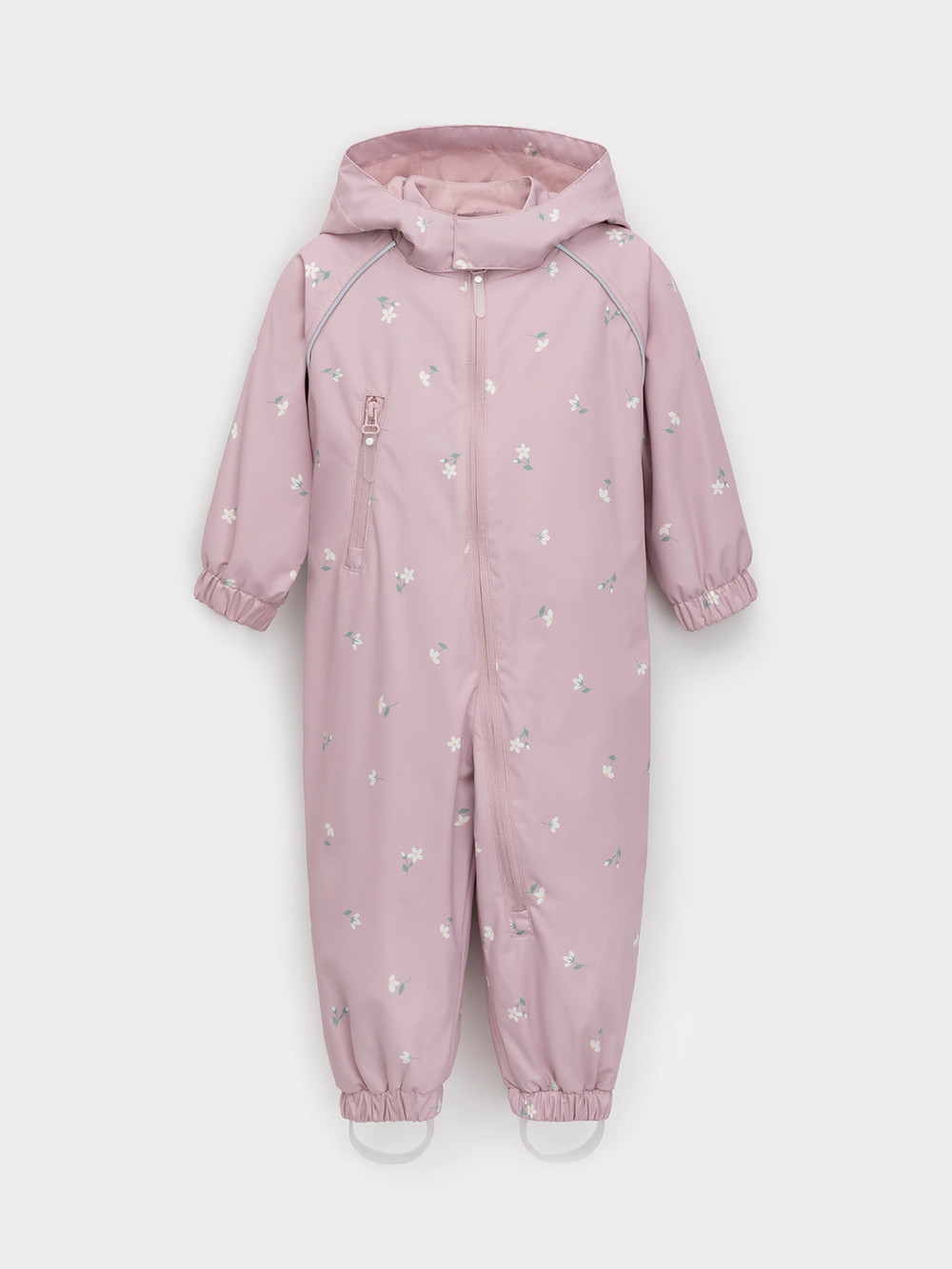 Комбинезоны утепленные для девочки, артикул: ВК 60088/н/15 Ал, цвет: розовый, фото 2