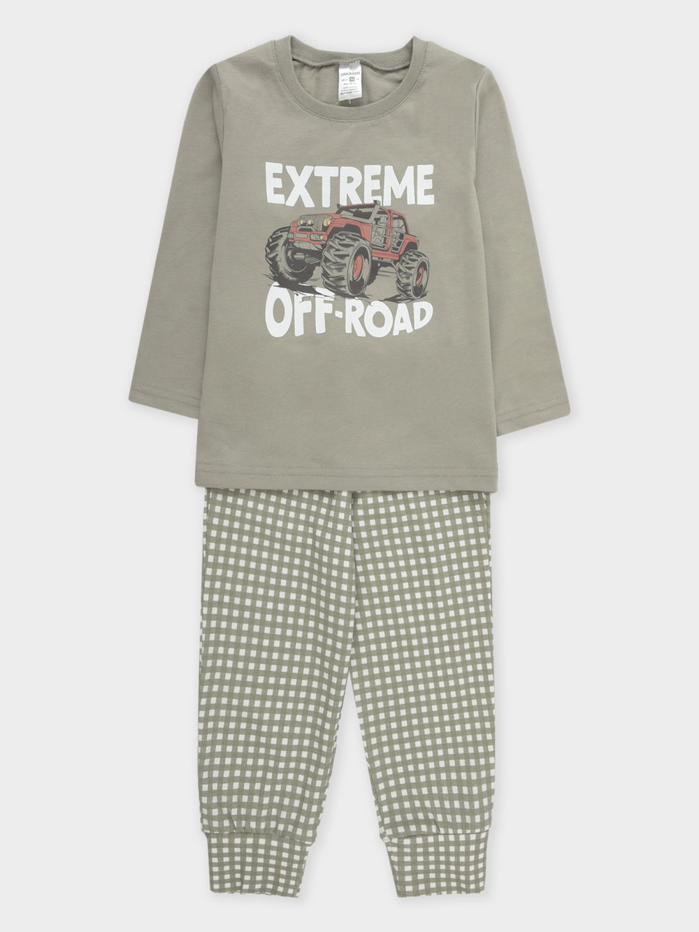 Пижама для мальчика, артикул: К 1606, цвет: хаки, фото 2