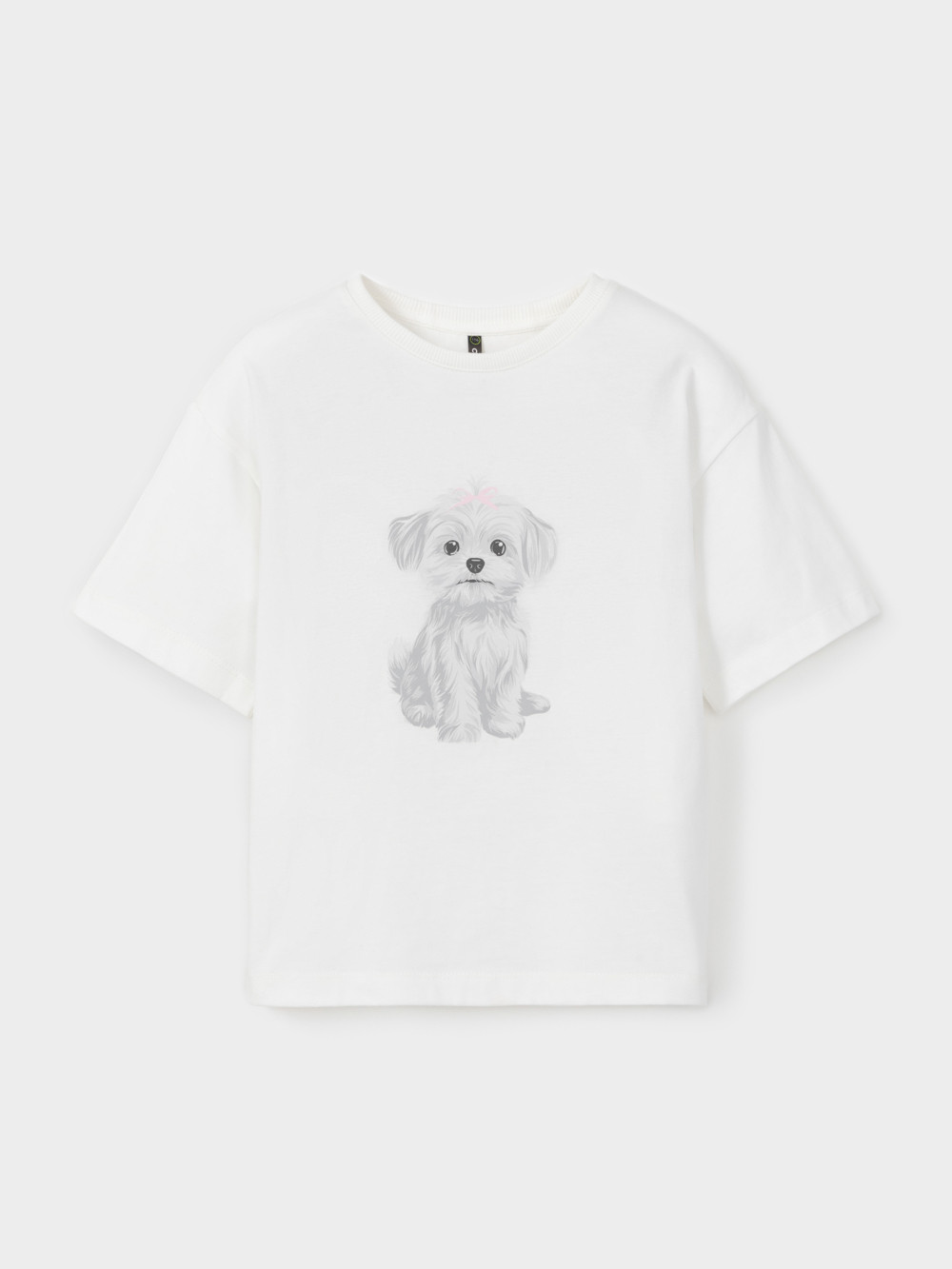 Футболка для девочки, артикул: КР 303033, цвет: сахар, фото 2