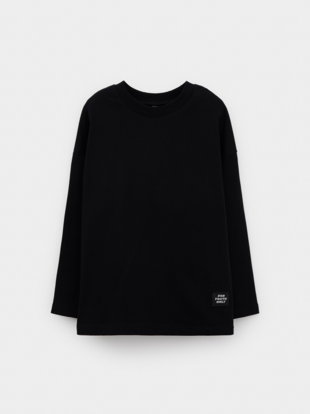 Лонгсливы для мальчика, артикул: МП 302894, цвет: черный3, фото 2