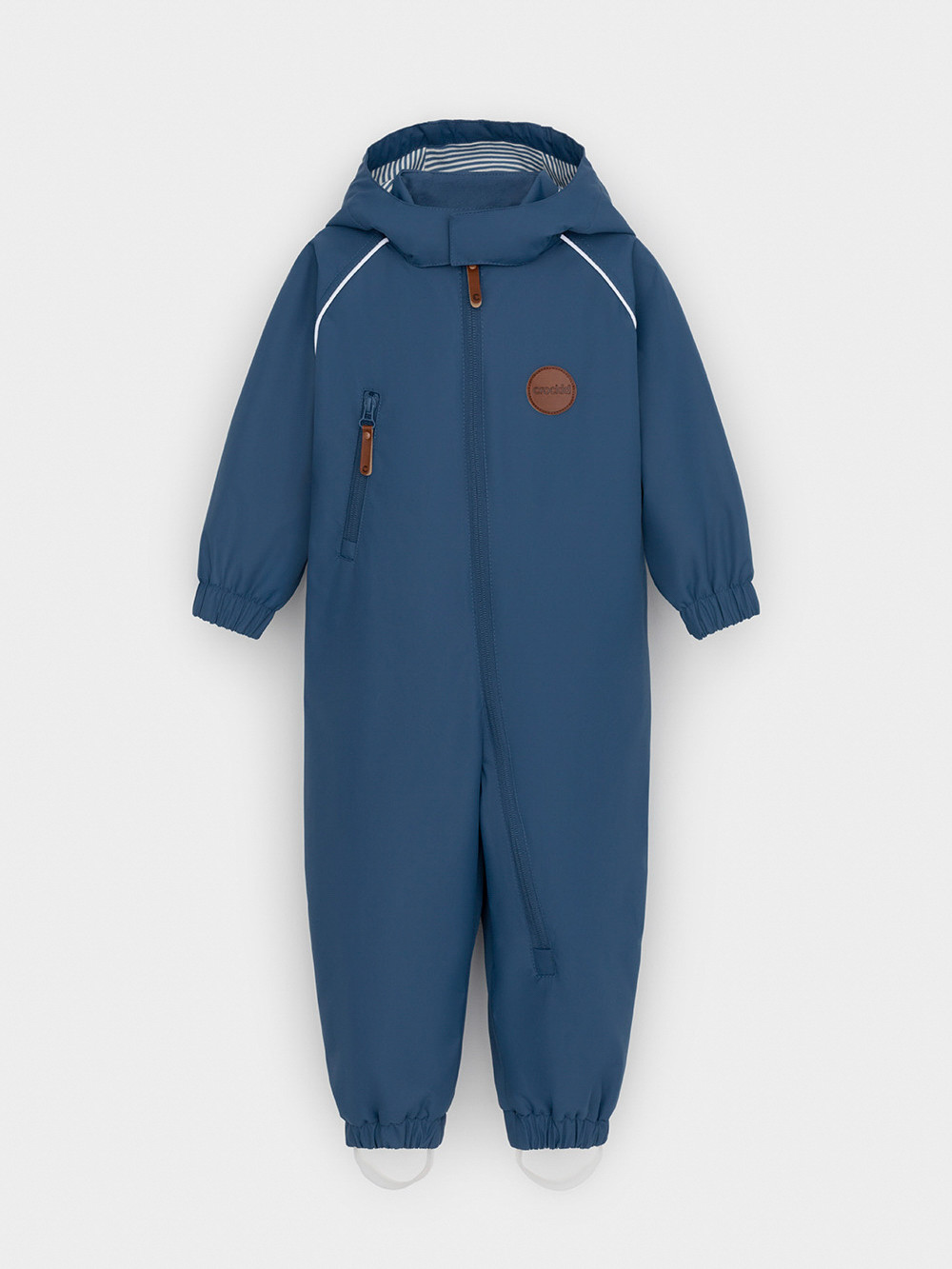 Комбинезоны утепленные для мальчика, артикул: ВК 60091/3 Ал, цвет: темно-синий, фото 2