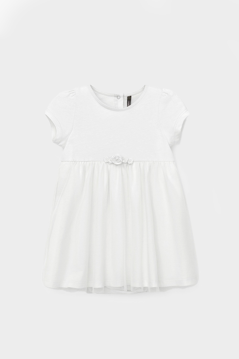 Платье для девочки, артикул: К 5858, цвет: белый, фото 2