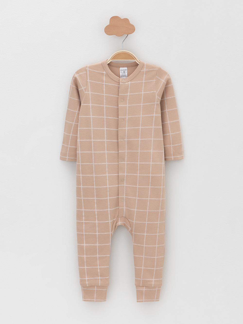 Комбинезон для новорожденных, артикул: К 6535-2уп, цвет: сахар, фото 2