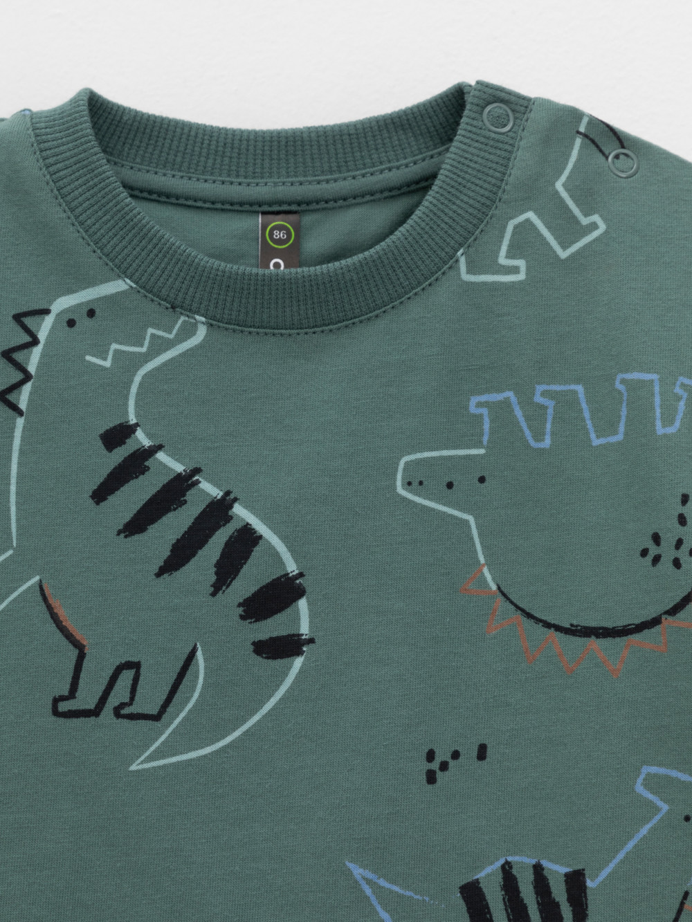 Футболка для мальчика, артикул: КР 302537, цвет: зеленый, фото 2