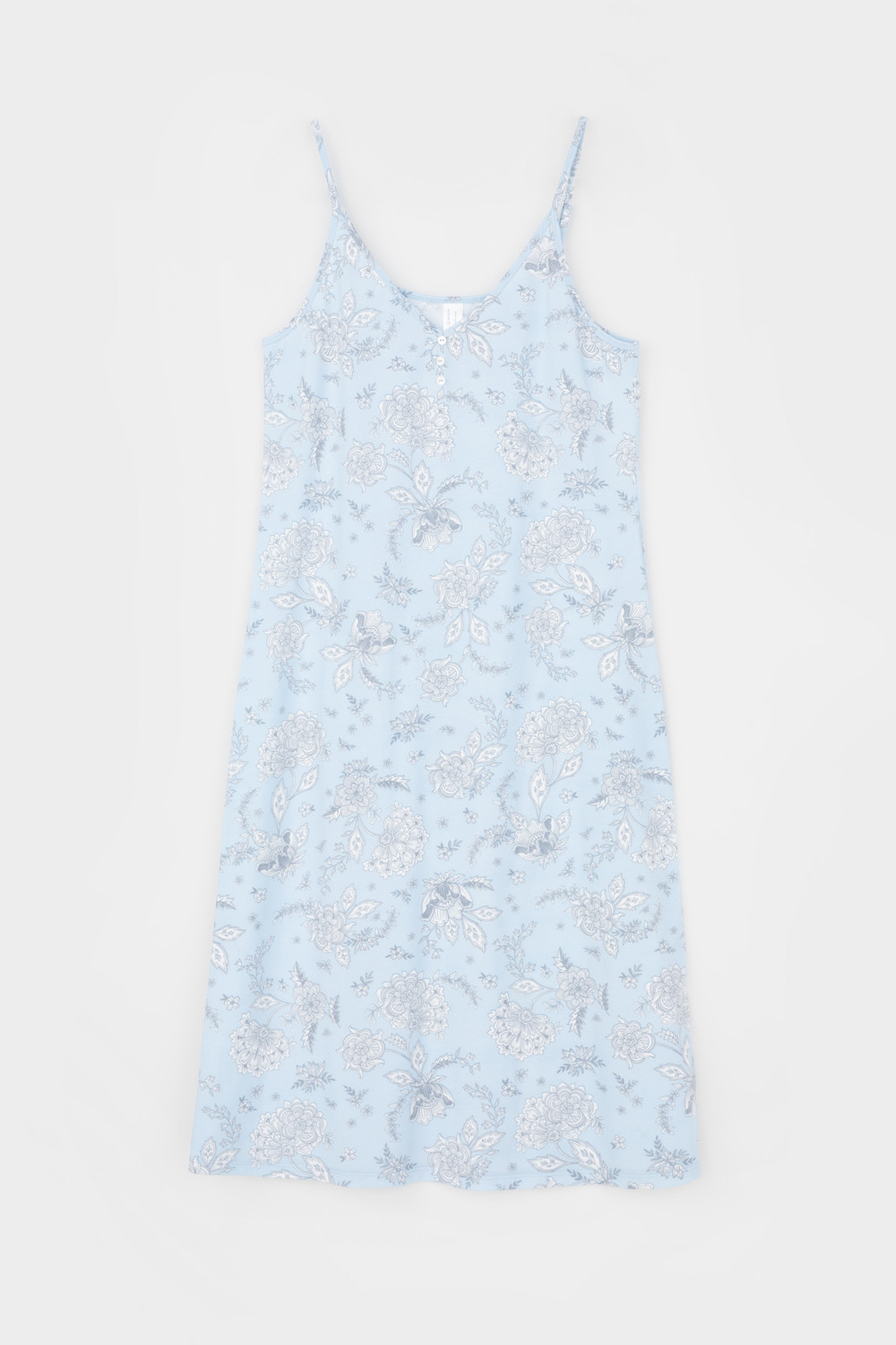 Сорочки ночные женские для мам, артикул: Е 10002, цвет: голубой, фото 2