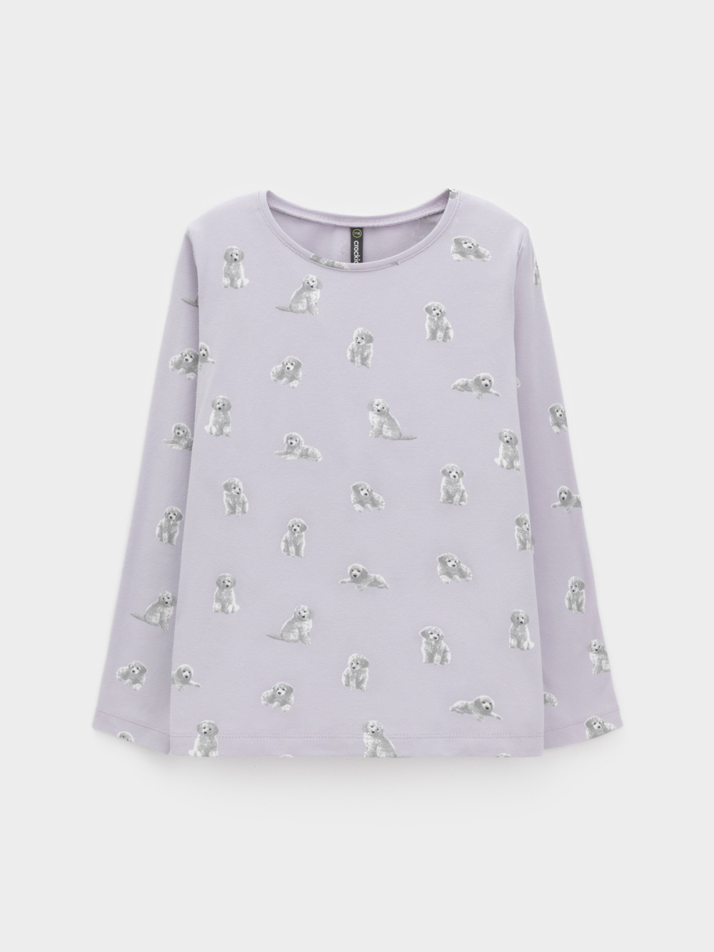Лонгсливы для девочки, артикул: КР 302880, цвет: фиолетовый, фото 2