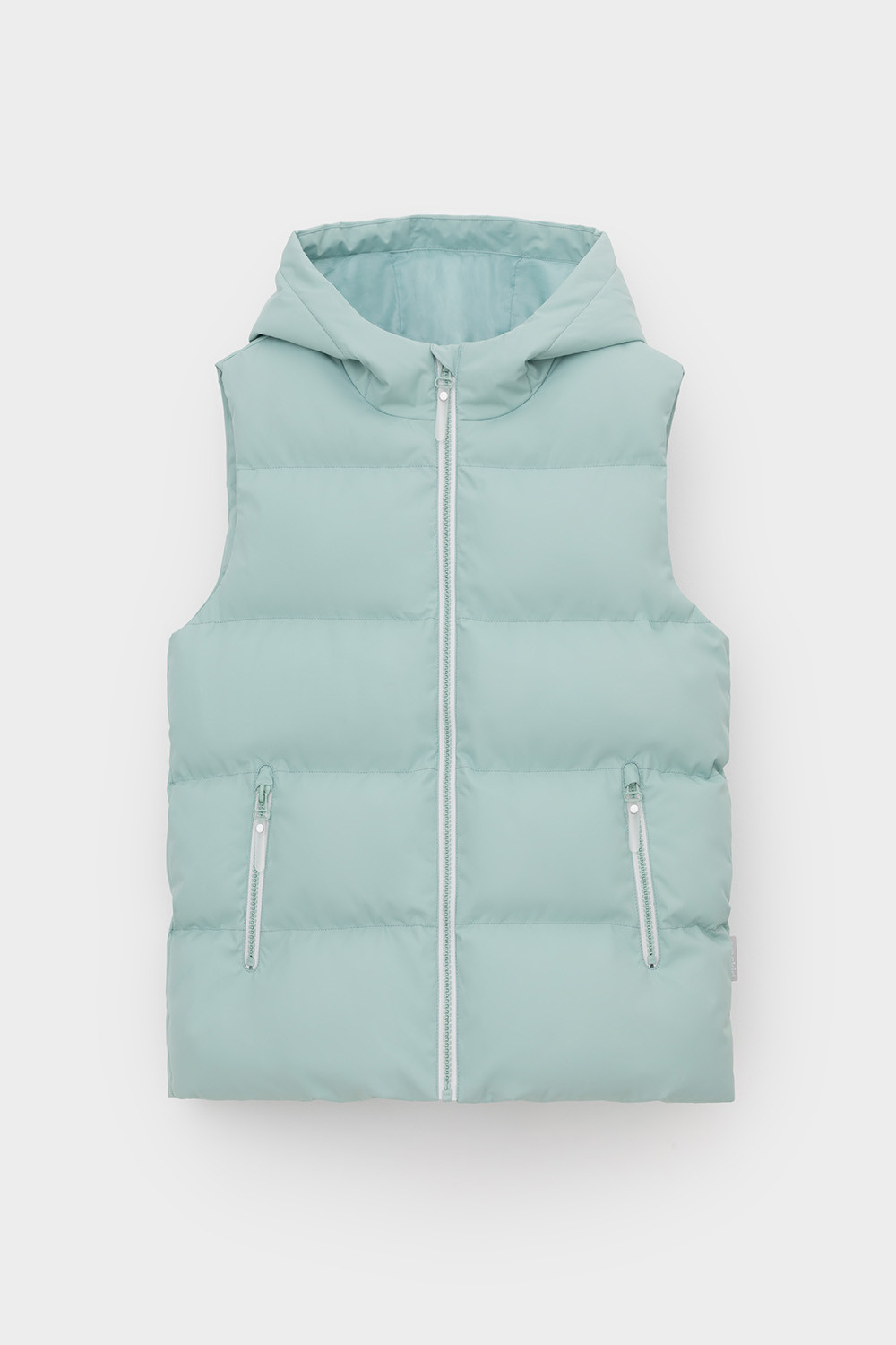 Жилет для девочки, артикул: ВК 35018/3 ГР (128-152), цвет: голубой, фото 2