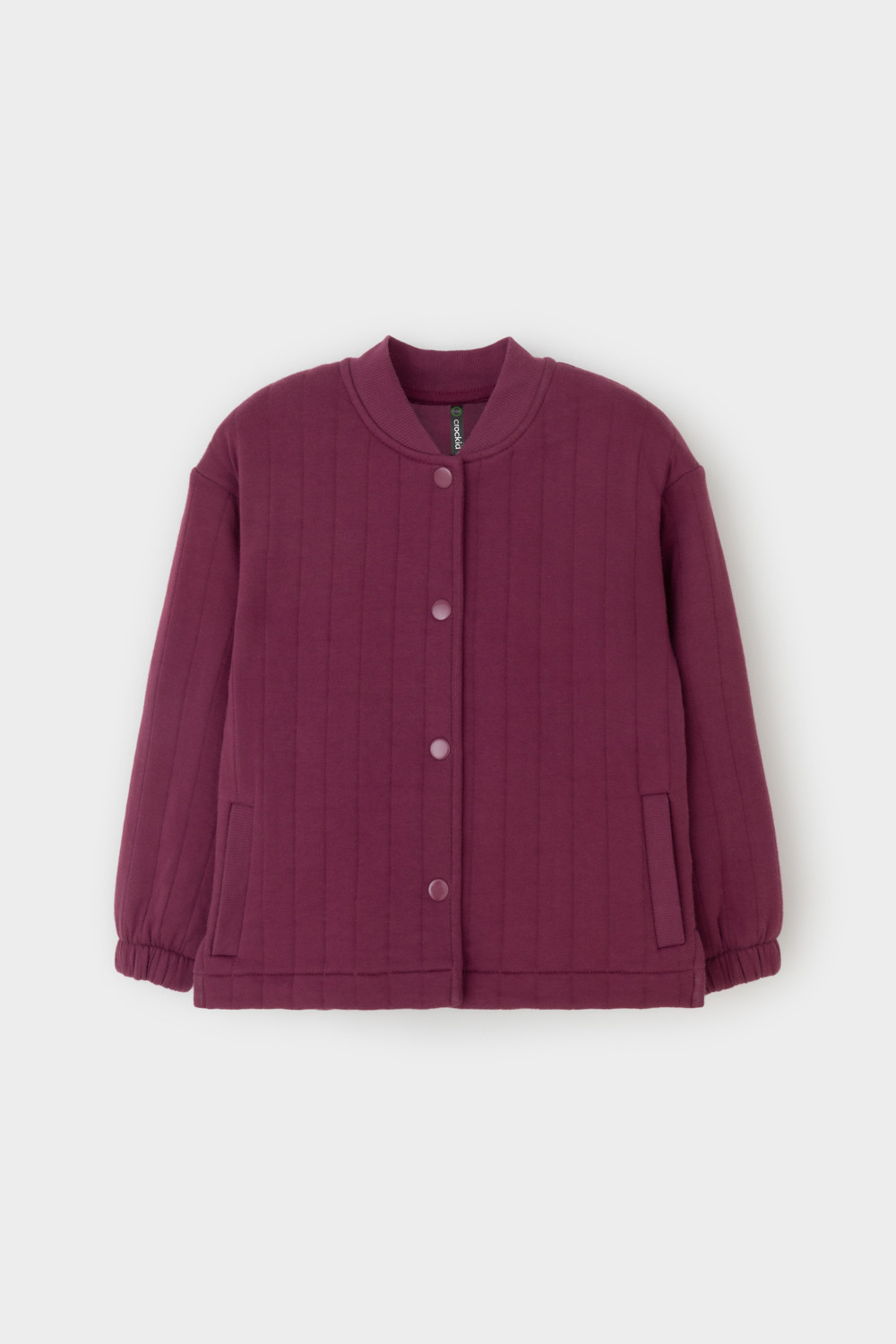 Жакет для девочки, артикул: КР 302573, цвет: бордовый, фото 2