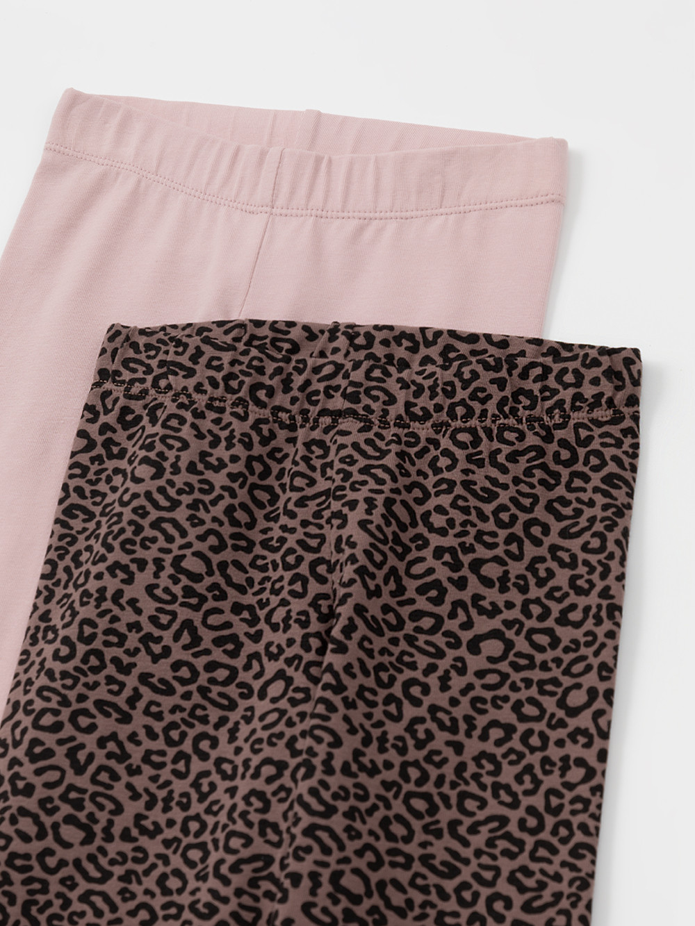 Лосины для девочки, артикул: МП 4074-2уп, цвет: кофейный, фото 2