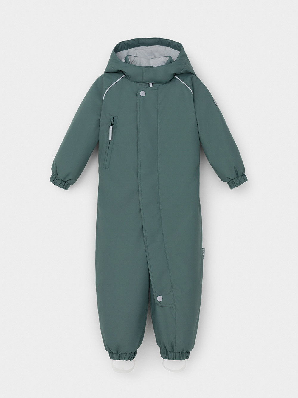 Комбинезоны утепленные для мальчика, артикул: ВК 60108/4 УЗГ, цвет: зеленый, фото 2