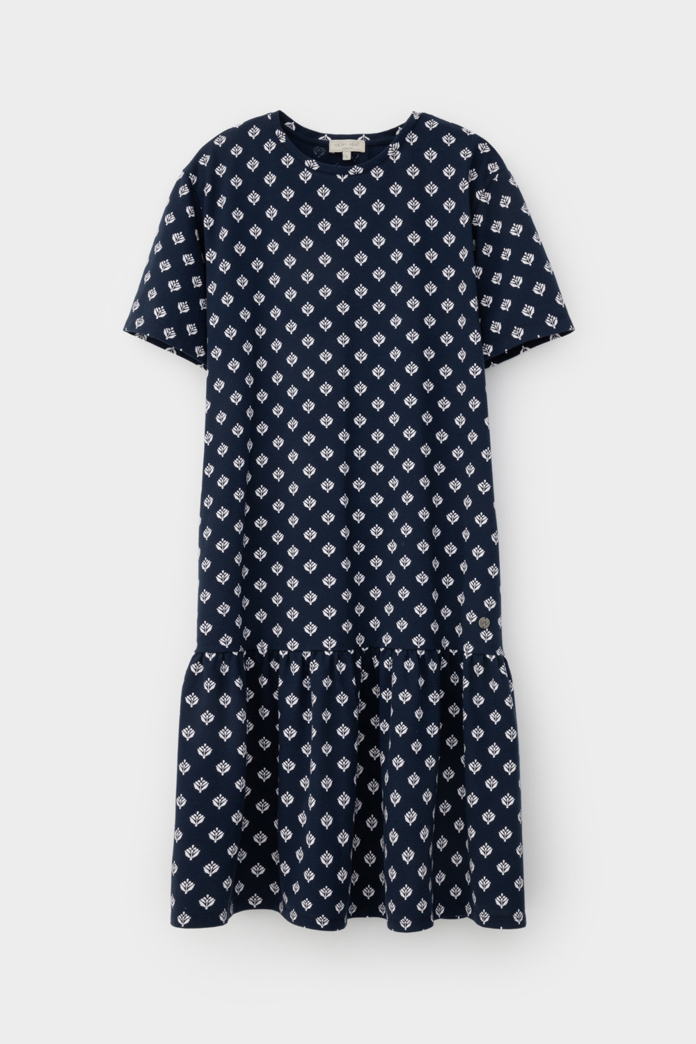 Платья женские для мам, артикул: ЕВТ 5066, цвет: темно-синий, фото 2