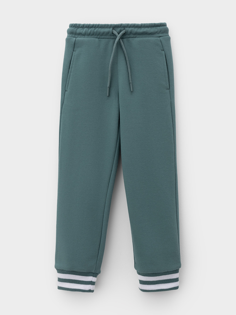 Брюки для мальчика, артикул: КР 400784, цвет: зеленый, фото 2