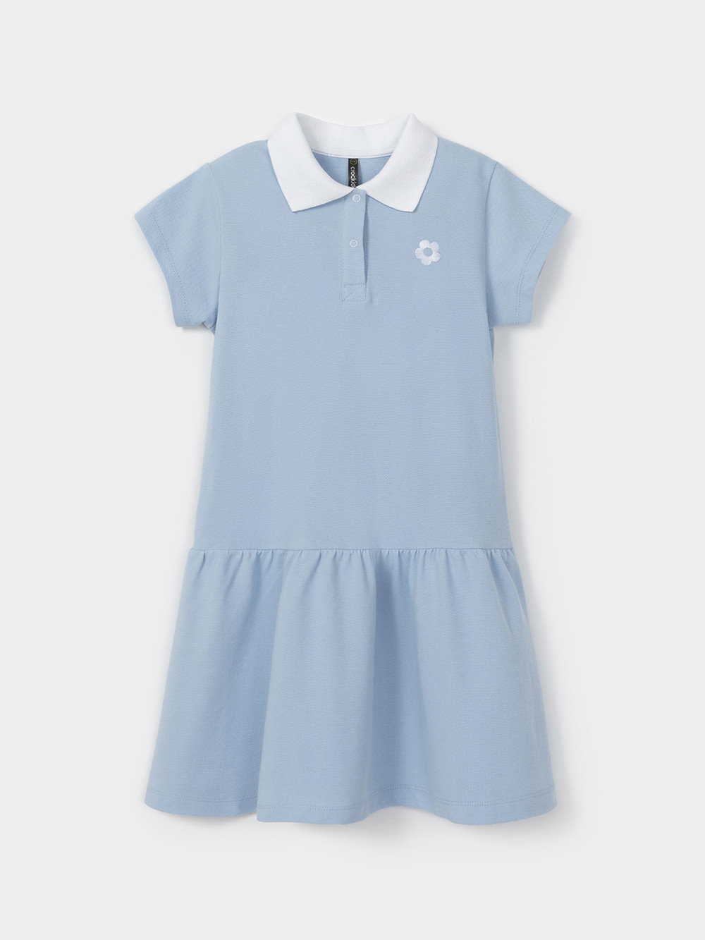 Платье для девочки, артикул: КР 5973, цвет: голубой, фото 2
