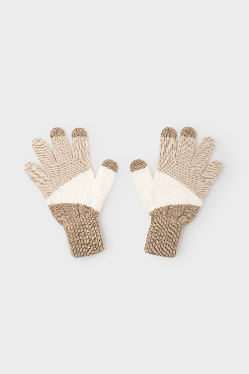 Перчатки для девочки, артикул: КВ 10014, цвет: бежевый, фото 2