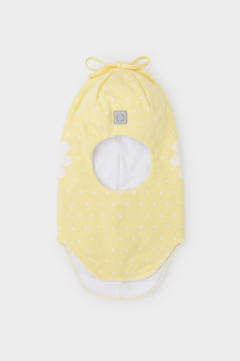 Шапка для девочки, артикул: КВ 20370, цвет: желтый, фото 2