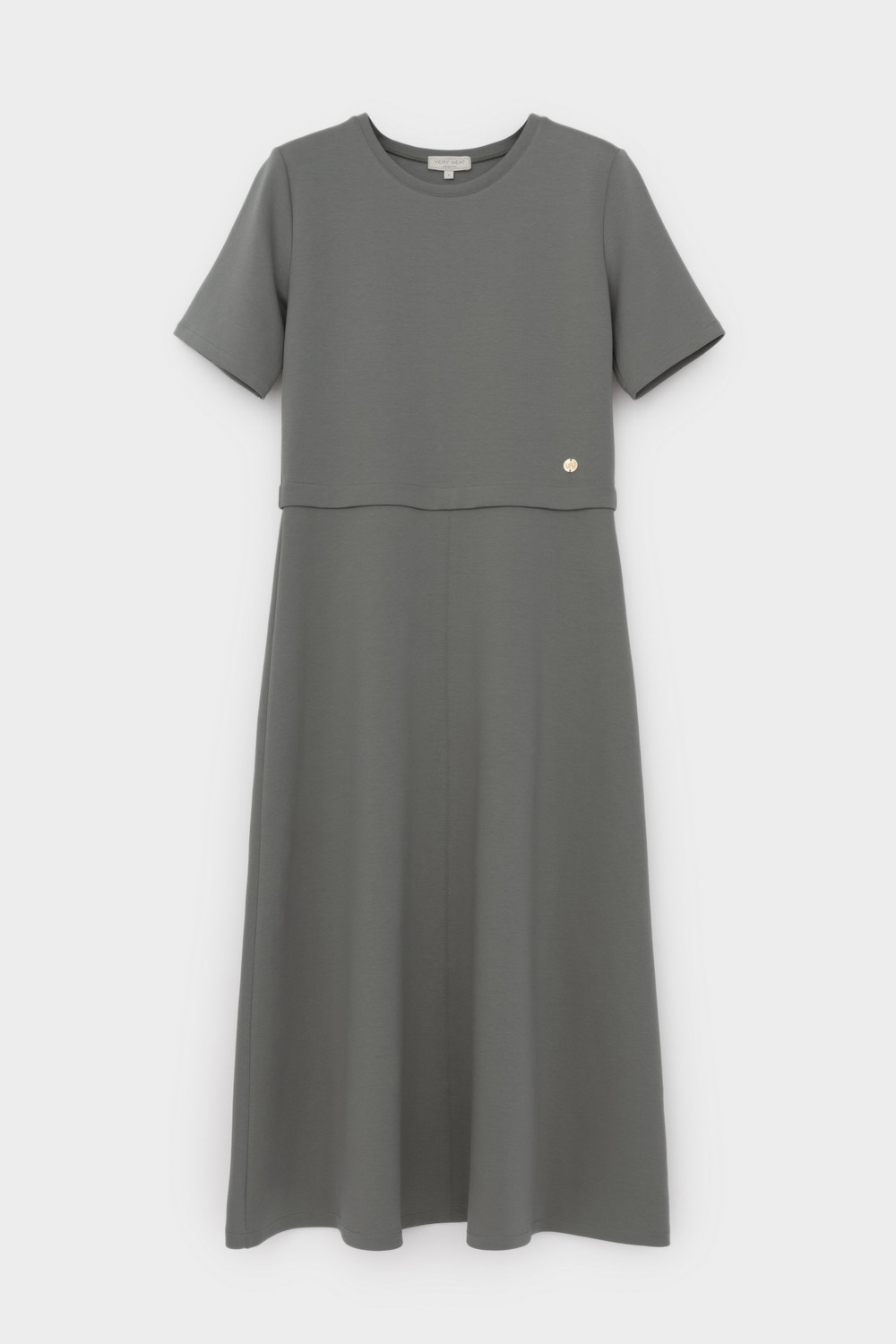 Платья женские для мам, артикул: ЕВТ 5095, цвет: зеленый, фото 2