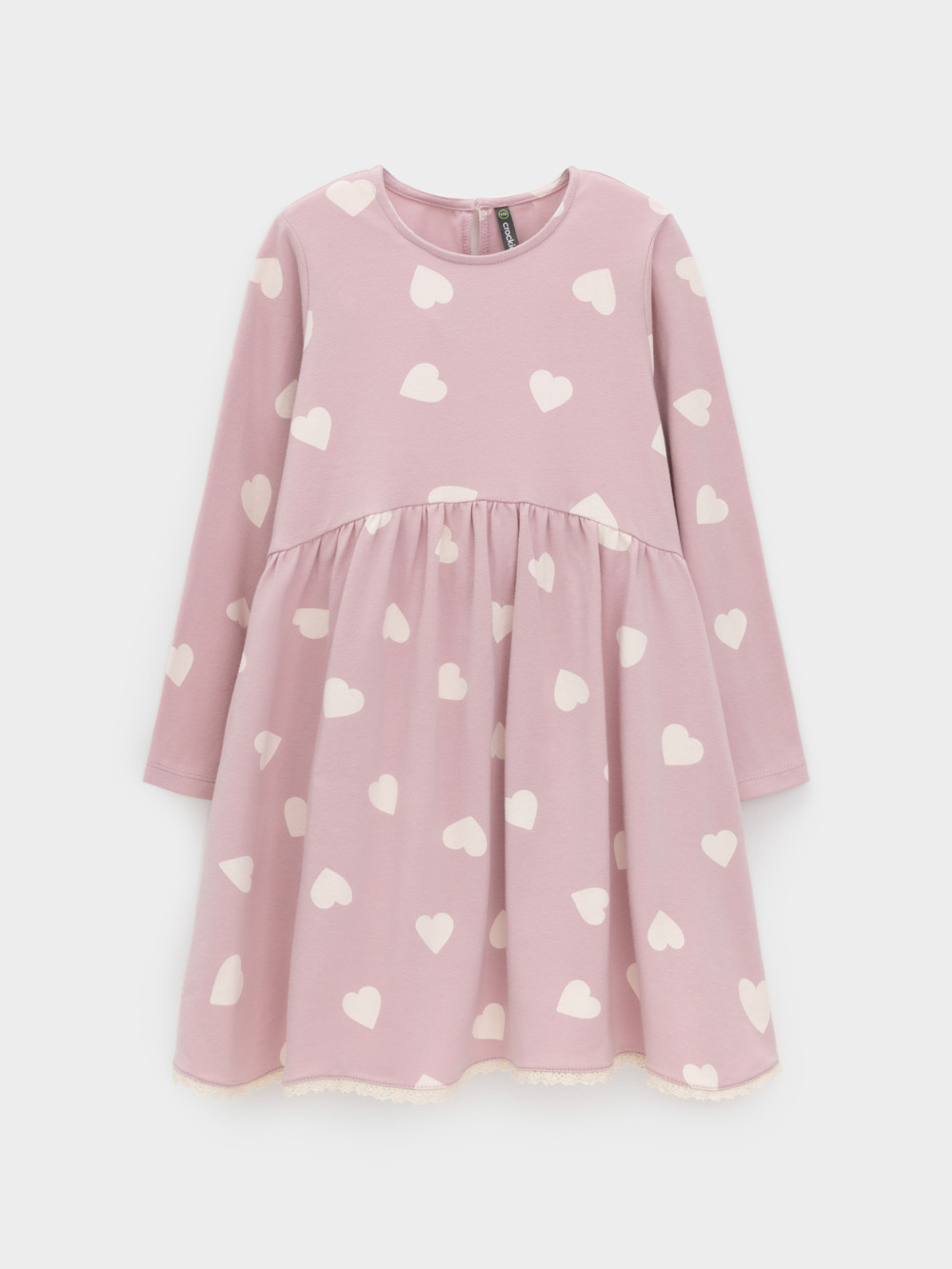 Платье для девочки, артикул: КР 5836, цвет: розовый, фото 2