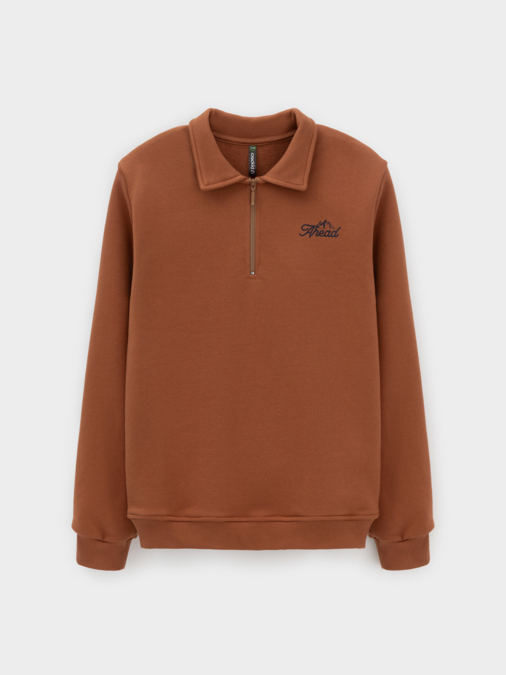 Свитшоты для мальчика, артикул: КР 302798, цвет: коричневый, фото 2