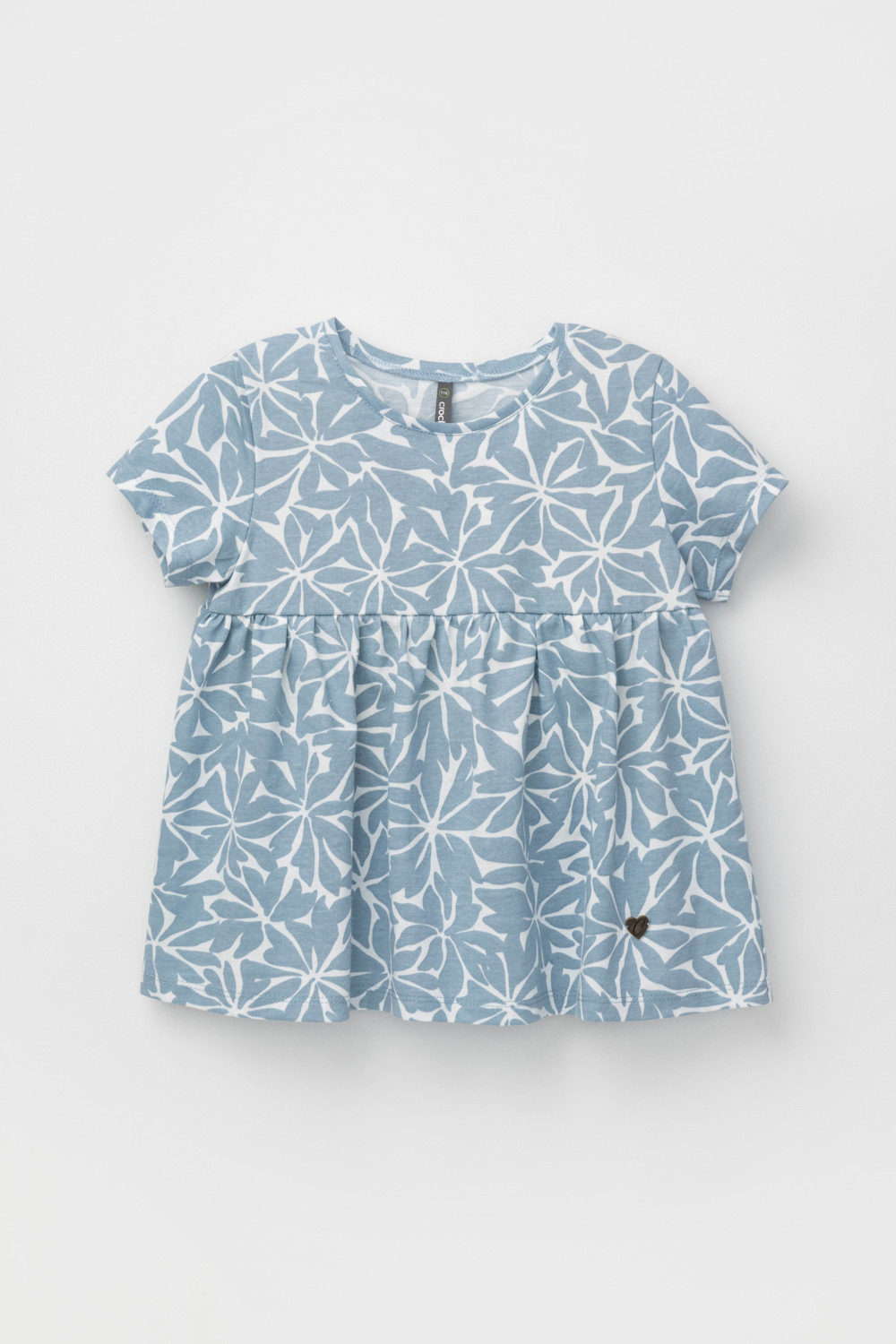 Футболка для девочки, артикул: КР 302421, цвет: синий, фото 2