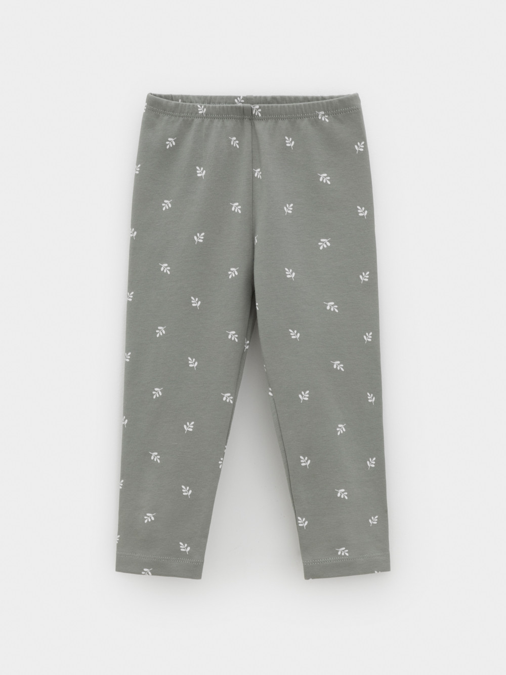 Лосины для девочки, артикул: КР 4321, цвет: хаки, фото 2