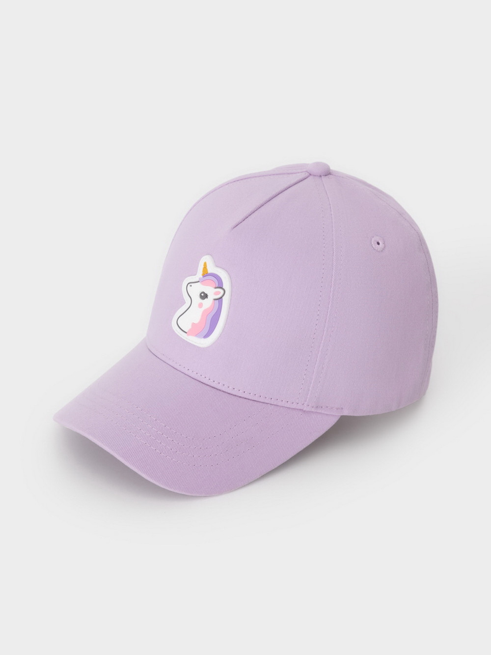 Кепка для девочки, артикул: ТК 80103, цвет: фиолетовый, фото 2